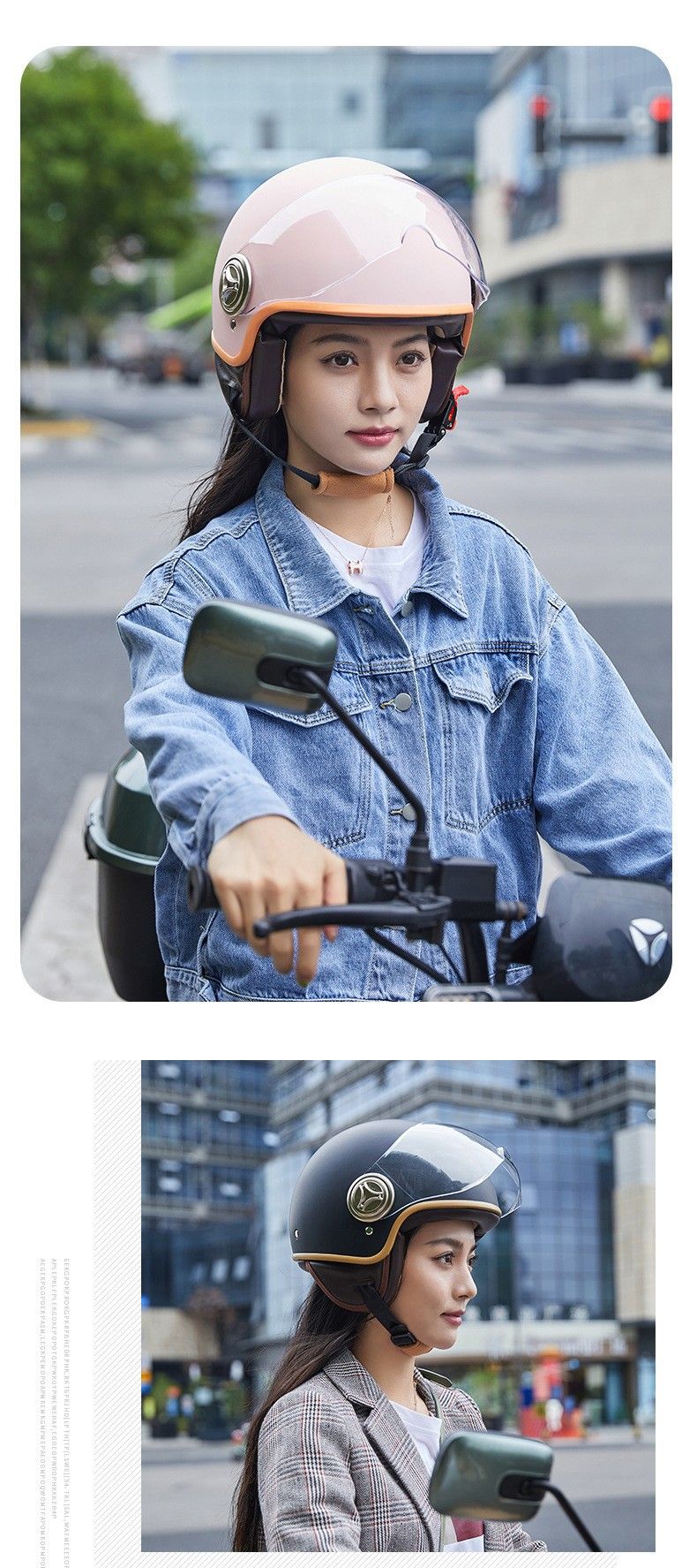 Bluetooth ve Kedi Kulaklı Tasarıma Sahip 3/4 Motosiklet Kaskı - Hafif ABS Kabuk, 3C Sertifikalı, Şeffaf Vizör (Üniseks Yetişkin)_voghion.com