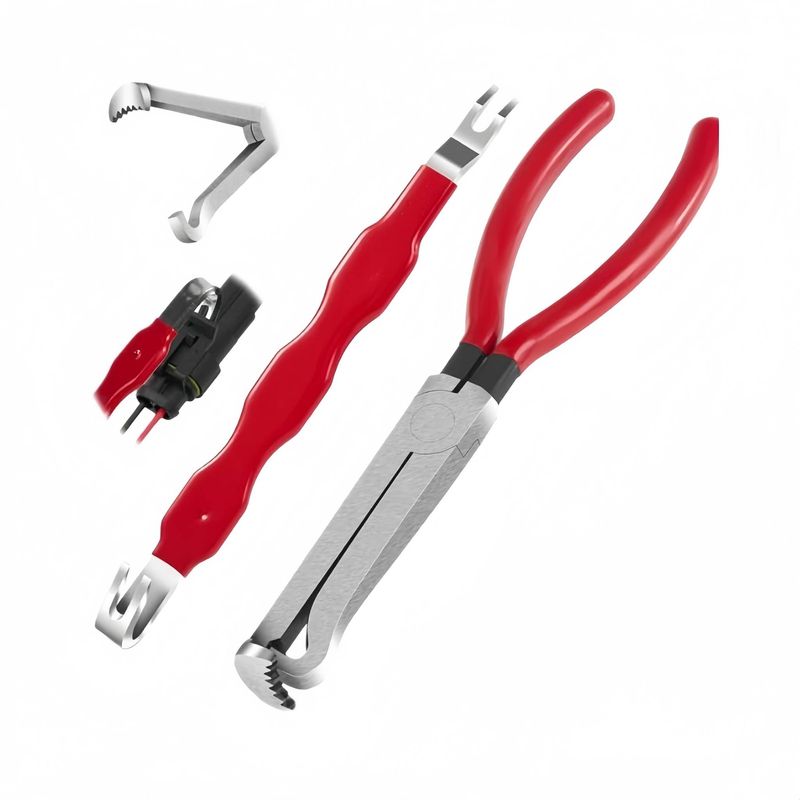 Battery Terminal Disconnect Tool – Carbon Steel Wire Harness Clip Separator For Auto Repair & Electrical Maintenance (23x10cm)_voghion.com