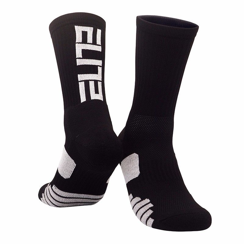 Elite Performance Basketball Socks For Men & Women - Moisture-Wicking, Anti-Slip, Cushioned With Terry Sole - Mid-Calf Athletic Socks For Running_voghion.com