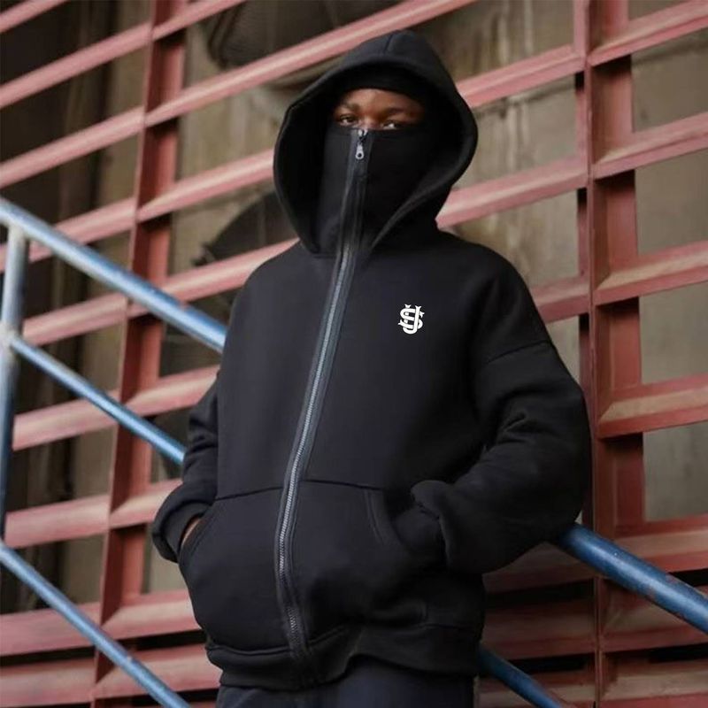 Men's Clothing 2025 New Sweatshirt Men's Spring And Autumn Youth Hooded Jacket American Heavyweight Chuchao Brand Men's Tops_voghion.com