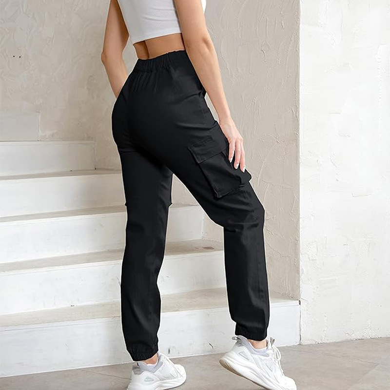 Modische Cargo-Jogginghose für Damen, leicht, zum Wandern_voghion.com