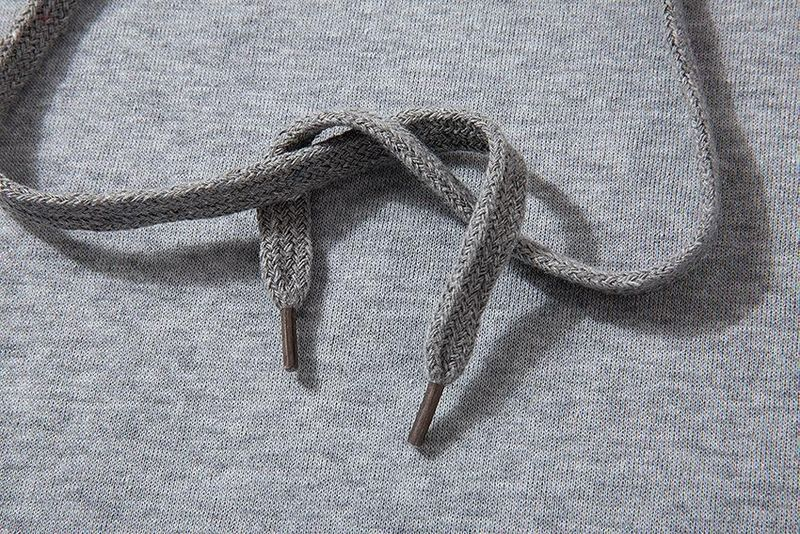 Moški športni pulover s kapuco in hlačami z dolgimi rokavi, azijske trgovine, modni, enobarvni_voghion.com