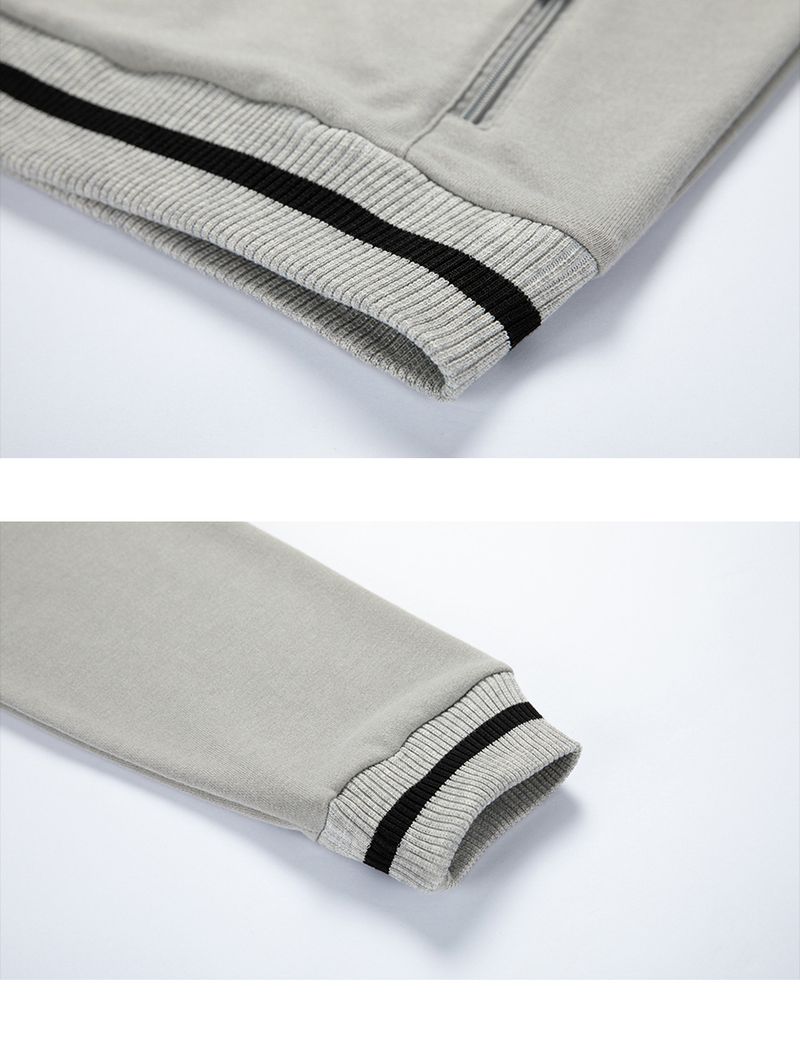 Herrenbekleidung Sportanzüge für Herren Große Laufsportbekleidung für Studenten Einfarbige zweiteilige Anzüge, lässig und vielseitig_voghion.com