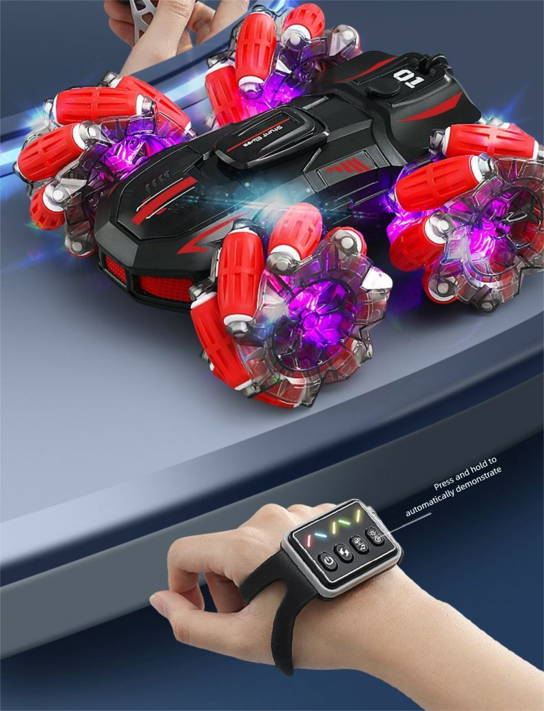 Remote Control Car Gesture Sensing 4WD High-Speed Off-Road Drift Stunt Wireless Racing Transforming Toy For Boys_voghion.com