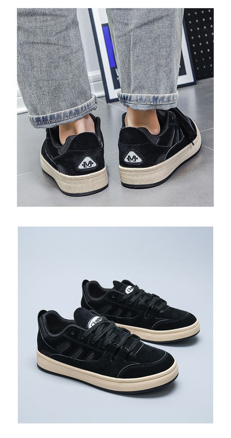 Zapatillas de lona de moda para hombre, primavera 2025, nuevas y versátiles para jóvenes, Ulzzang_voghion.com