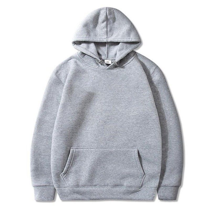 ActiveGo ActiveGo Felpa con cappuccio da uomo, casual, ampia, per sport all'aria aperta, corsa, stile europeo e americano, autunno inverno, in pile stampato_voghion.com