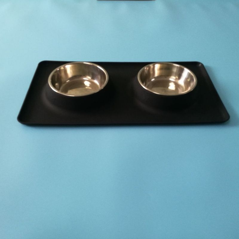 Fabrikant Directe Levering Siliconen Voerbak Mat voor Huisdieren, Anti-mors Anti-spat_voghion.com
