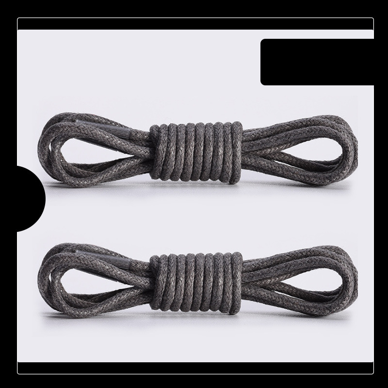 Accessori per scarpe Stivali Martin lacci per scarpe scarpe in pelle stivali marrone bianco nero corda cerata lacci per scarpe rotondi cerati corda un paio_voghion.com