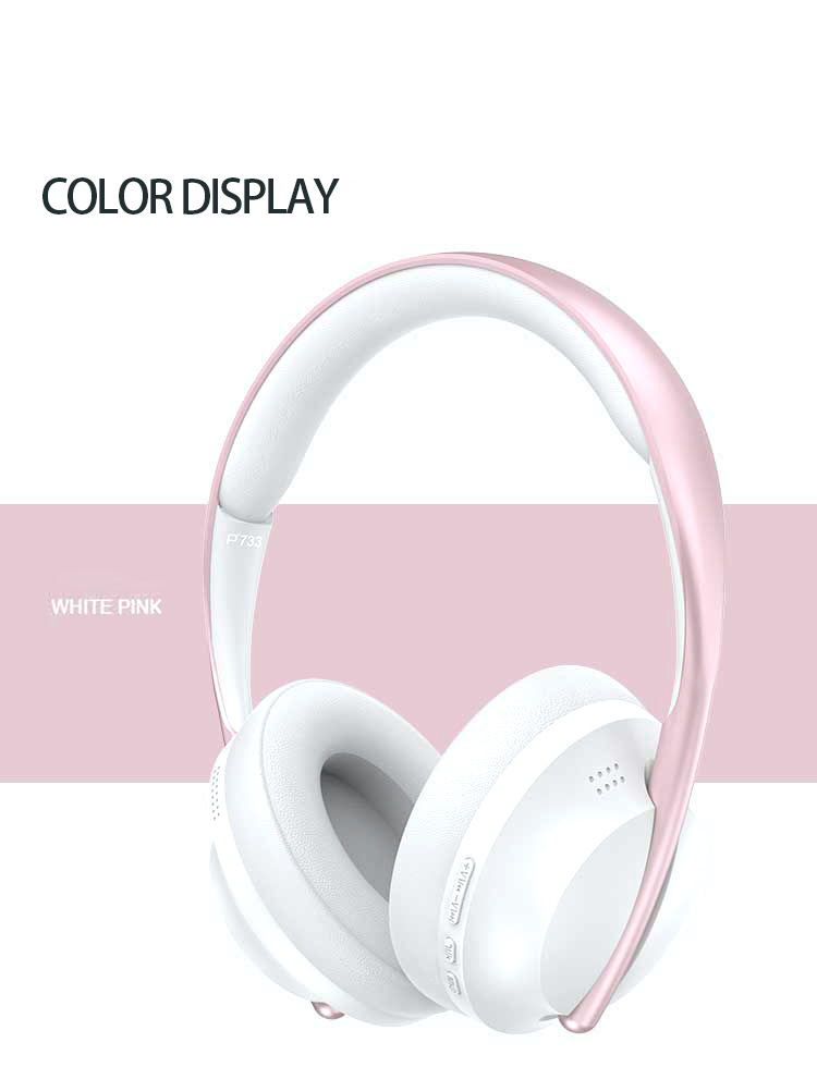 P733 True Wireless Bluetooth Headset Subwoofer All-inclusive Ear Support Telescopic._voghion.com