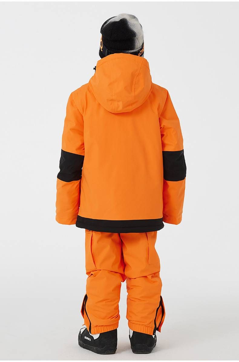 NOKO - Conjuntos de trajes de esqui infantis para meninos e meninas, à prova d'água e quentes, para atividades ao ar livre no inverno, snowboard e trajes de esqui infantis de prancha dupla_voghion.com