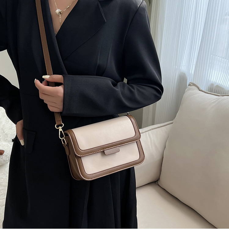 Correa Transmisión en vivo Estilo caliente Spot One Piece Dropshipping 2023 Primavera Pequeño bolso cuadrado Todo fósforo Bolso bandolera de un solo hombro Moda para mujer_voghion.com
