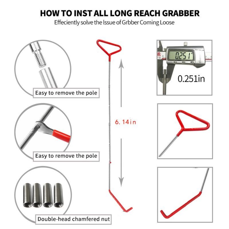 Free Tools Long 18pcs Bag We Tools Pumps Car 2 Wrenches Kit 4 Fastener 1 4 Injury 2 Removal Nuts Grabbers Trim Reach 4 With Air_voghion.com