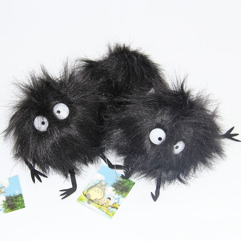 My Totoro Adorable Neighbor Dust Bunnies Soft Plush Keychain Kids For Toy_voghion.com