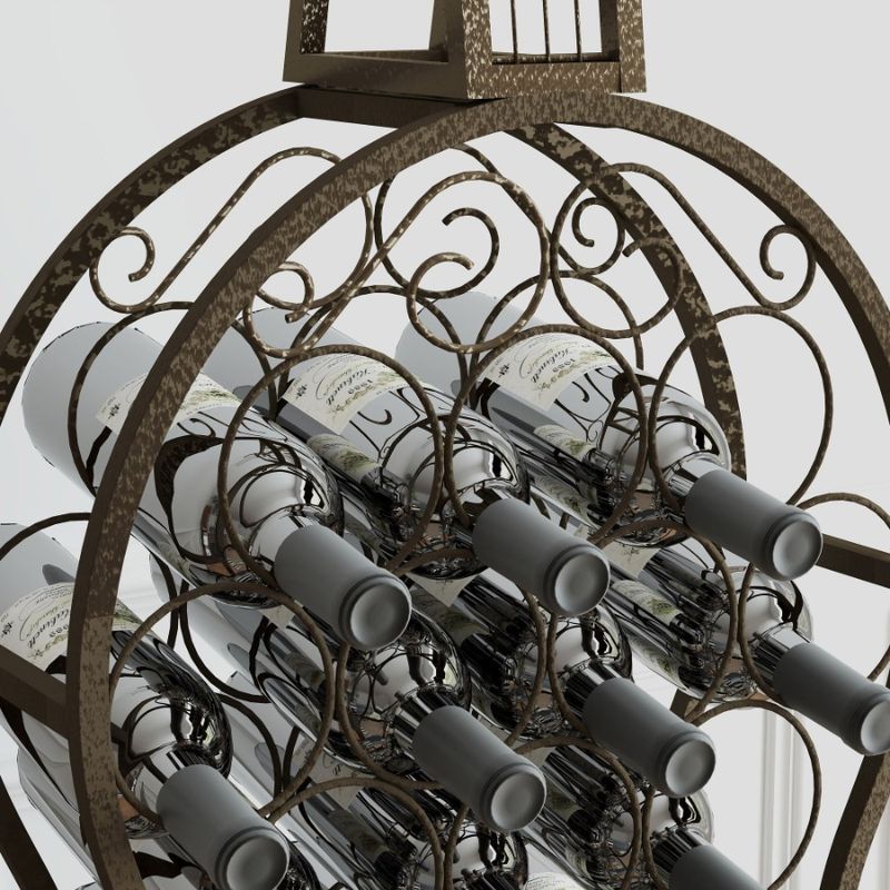 Rack Wine Bakers For For Bottle Shape With And Freestanding Wine Storage Home Wine Storage Wine Bar Organizer Rack Liquor Cello_voghion.com