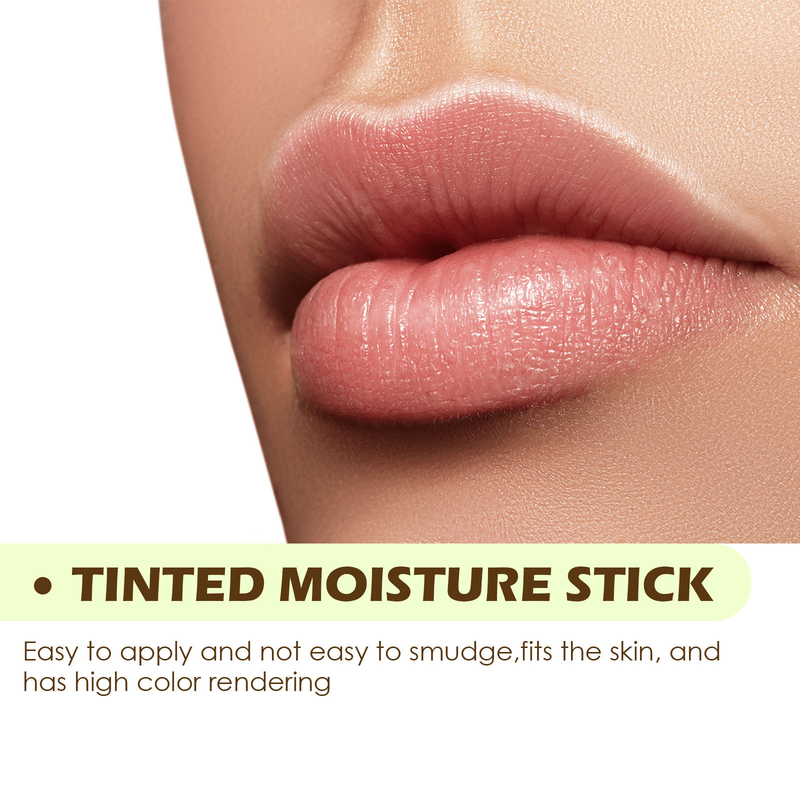natural, nude makeup, brightens and contours, three-dimensional highlight, delicate waterproof multi-functional blush stick_voghion.com