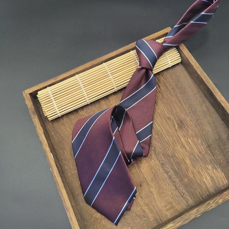 Cravatta da uomo, da 8 cm, in tessuto jacquard retrò, stile formale, casual, da ufficio, da impiegato statale, da matrimonio_voghion.com