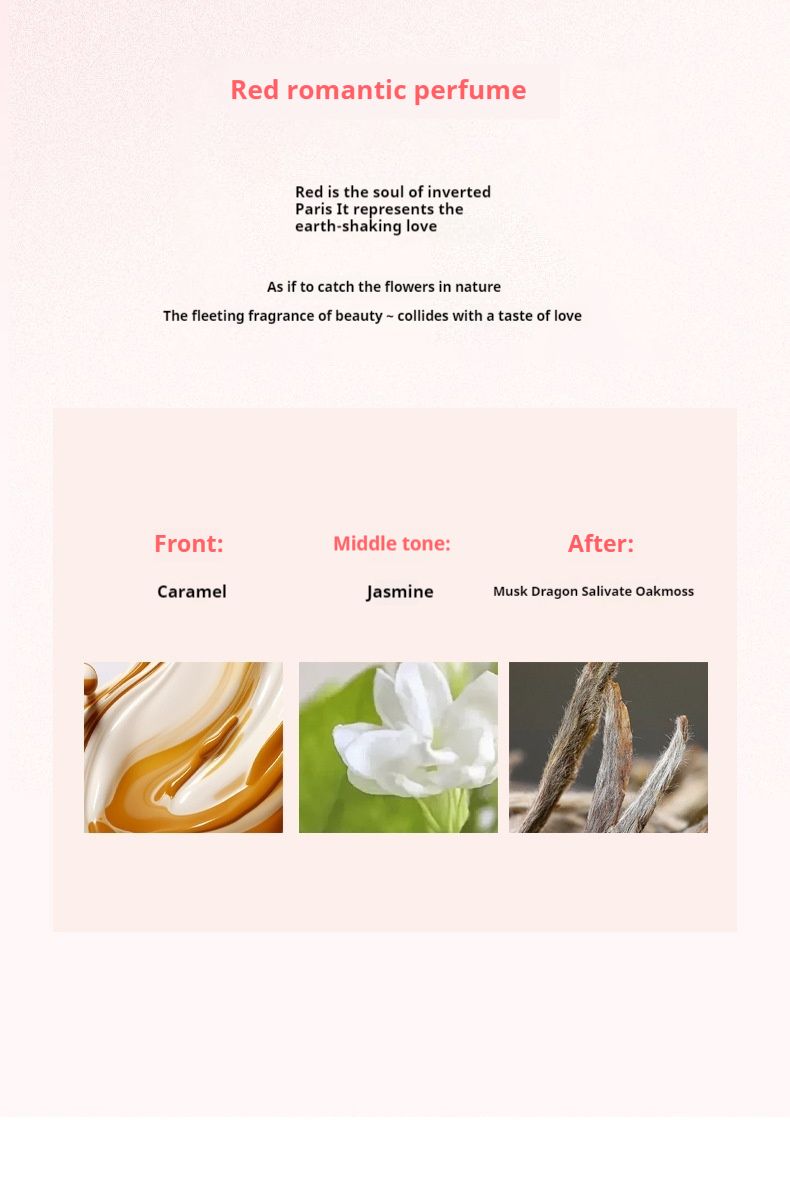 Nuovo profumo caldo profumo romantico transfrontaliero profumo da donna oro rosso profumo rosa ebano chenxiang profumo duraturo_voghion.com