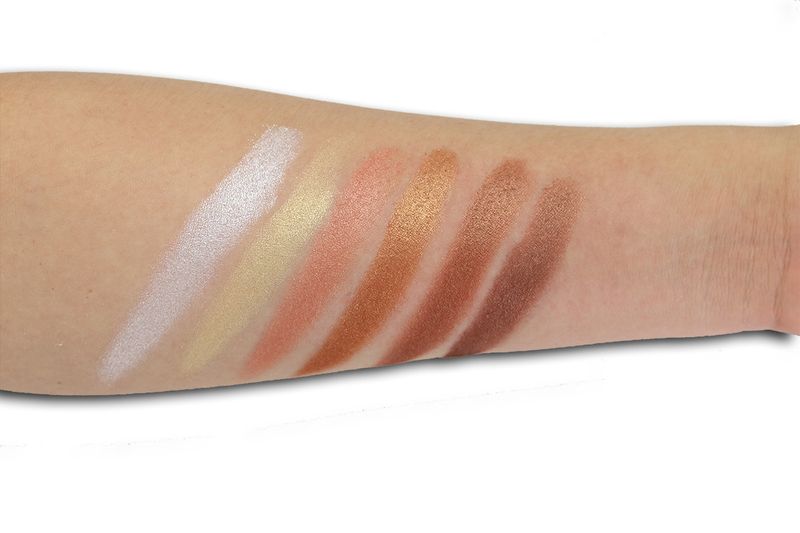 POPFEEL 6 Color Powder Eyeshadow 6 Color Eyeshadow Pearlescent Matte Makeup Palette_voghion.com