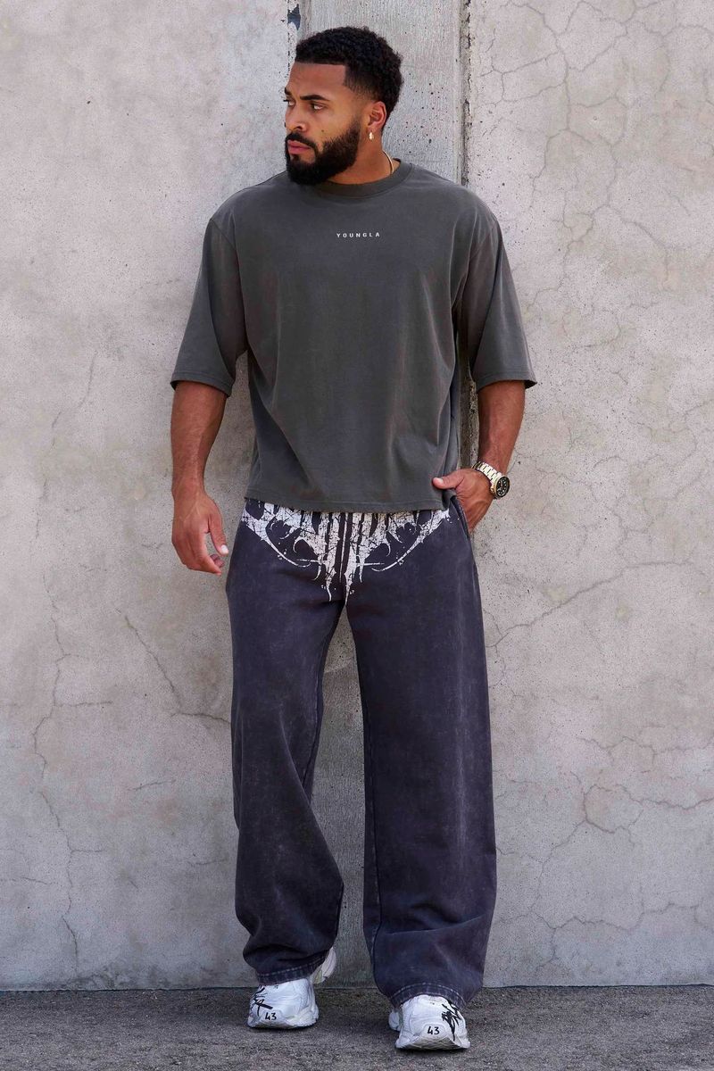 Men’s Straight-Leg Jogger Pants – Gym & Casual Sweatpants (4 Colors, S-XXL) | Breathable Cotton With Stretch_voghion.com