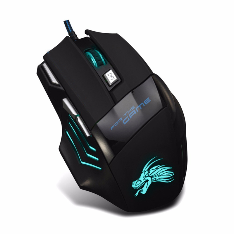 Hu Luminous Game Computer Backlight Optoelectronic USB Wired Mouse_voghion.com