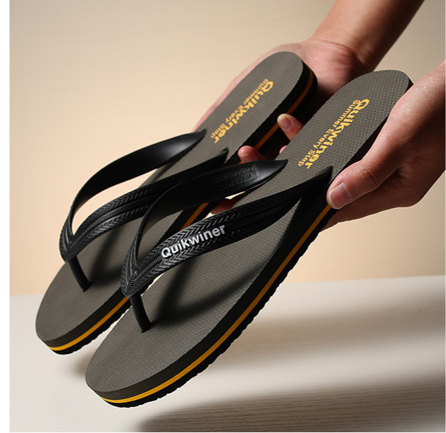 New Flip-flops Men's Summer Fashion Non-slip Outdoor Men's Beach Sandals_voghion.com