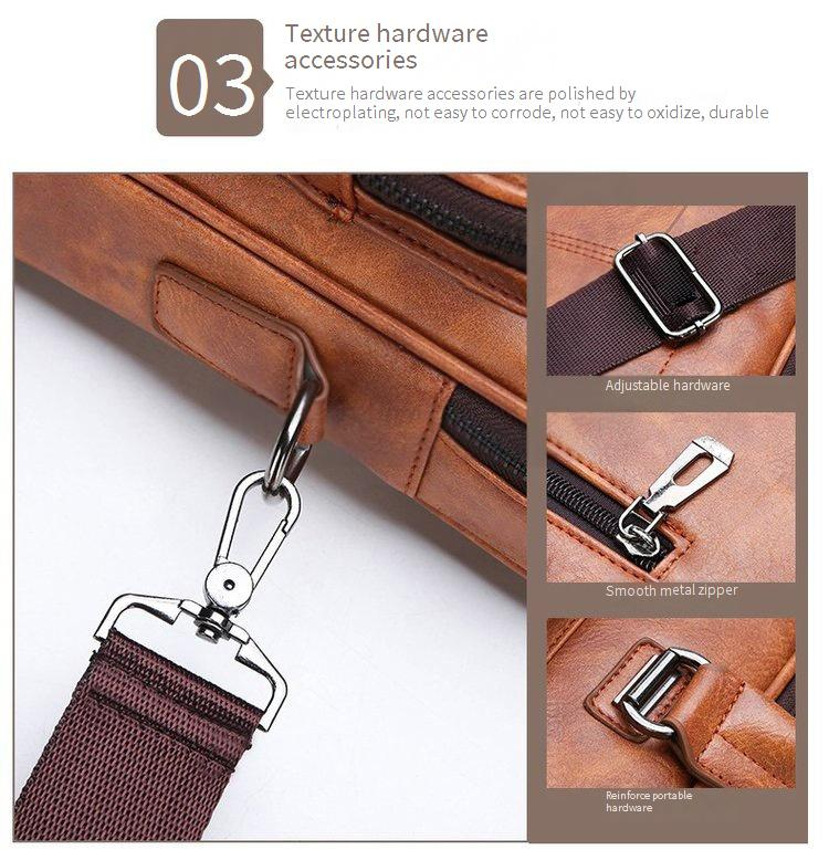 Sacs pour hommes, sac à main pour hommes, nouveau style, simple, porte-documents d'affaires, grande capacité, sac pour hommes, sac à bandoulière, sac messager_voghion.com