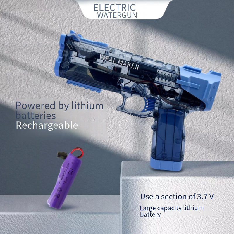 IJs Explosie Elektrisch Waterpistool Speelgoed Grote Capaciteit Kinderen Aan Zee Waterspel Automatisch Burst Waterpistool Puls Waterpistool_voghion.com