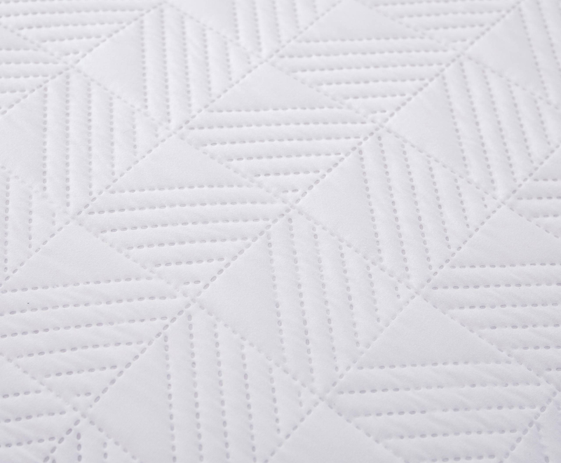 CG36 Bettbezug-Set mit geraden Kanten, quadratisch, geeignet für Schlafzimmer und Wohnzimmer (1 x Tagesdecke + 2 x Kissenbezüge, ohne Bettdecken- oder Kissenkern)_voghion.com
