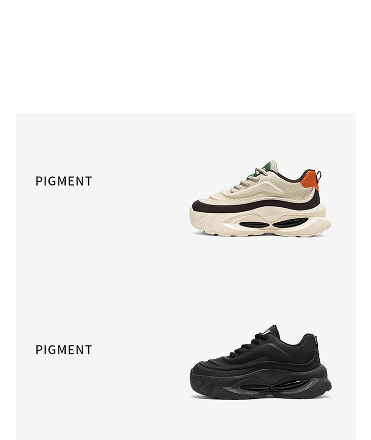 Baskets mode homme - Chaussures légères et antidérapantes pour papa, idéales pour la course à pied et les loisirs. Doublure en maille respirante, semelle épaisse et confortable._voghion.com