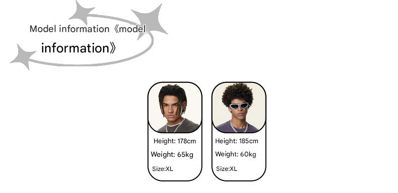 NOKO-Uomo | Completo composto da giacca con cerniera, pantaloni della tuta a gamba larga, in pile stile American Boxy, lavaggio intenso, colore scuro._voghion.com