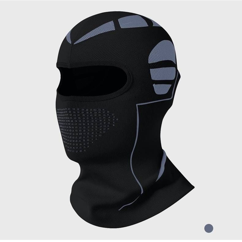 Casco de esquí con capucha de punto transpirable, protección para la cabeza, protección auditiva, máscara antifrío y anticongelante, tres en uno._voghion.com