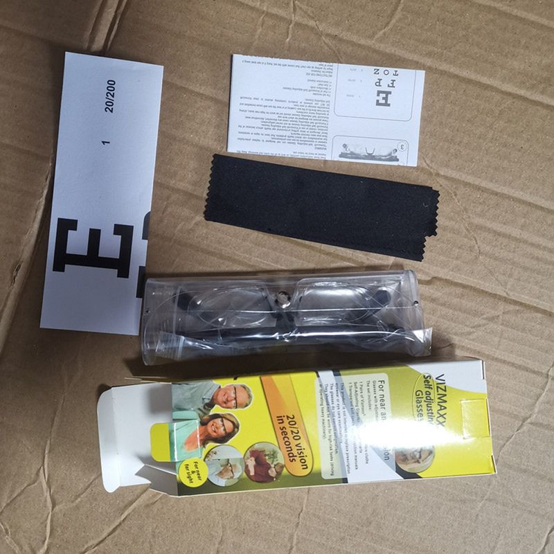 Moda -6D a +3D regolabile grado di correzione della lunghezza focale miopia presbiopia occhiali da vista occhiali da lettura con regolazione automatica_voghion.com