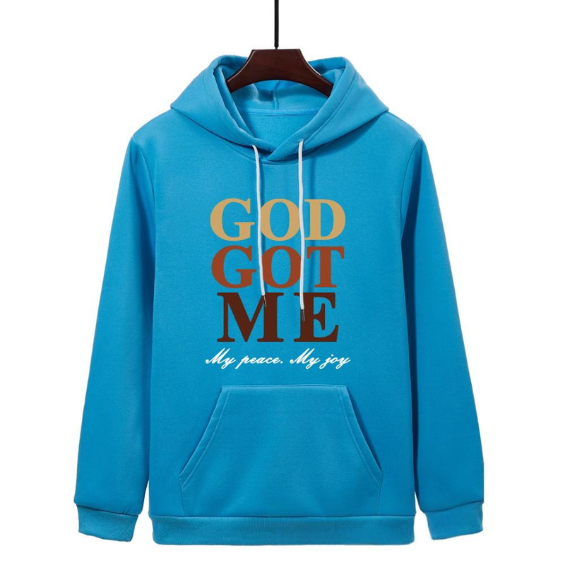 Conjunto de sudadera y jogger estampado para hombre: jersey y pantalón de invierno con forro polar grueso, conjunto informal de dos piezas._voghion.com