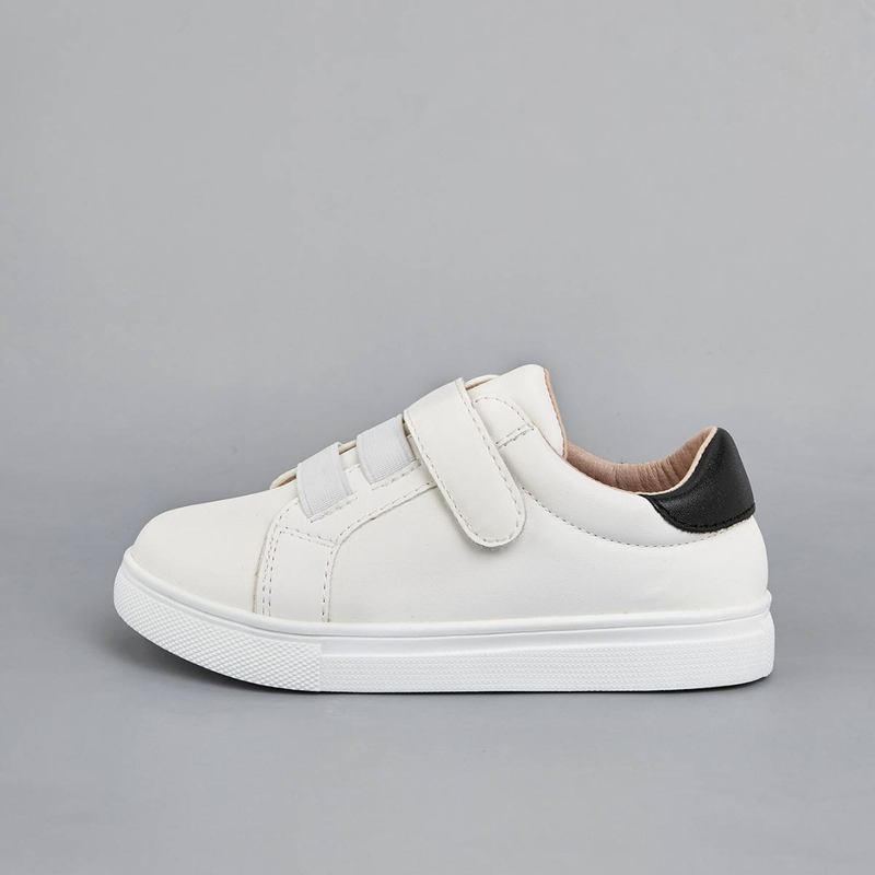 Girls' Shoes Velcro Sneakers For Men And Women Spring And Autumn White Shoes Trendy Waterproof Shoes All Match Casual Sneakers_voghion.com