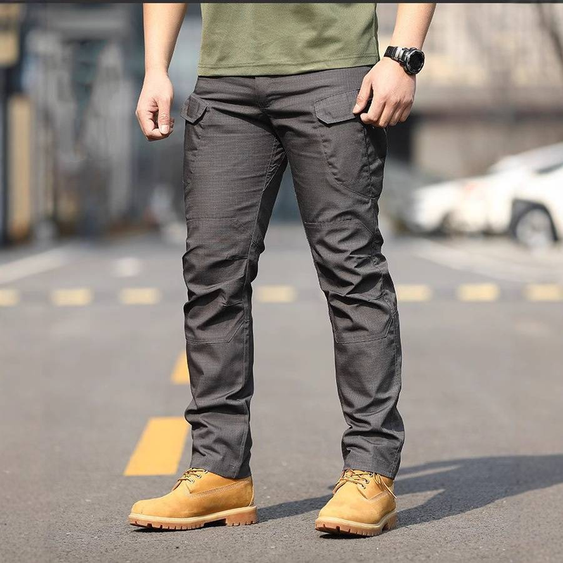 Tactical Cargo Pants For Men – Military Training Style (Quick-Dry, Multi-Pocket, Lightweight Polyester Blend)_voghion.com