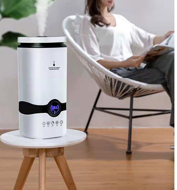 Ultrasonic Humidifier For Bedroom - Quiet Air Humidifier With Remote Control, 2.6L Large Tank, Auto Shut-Off, Night Light_voghion.com