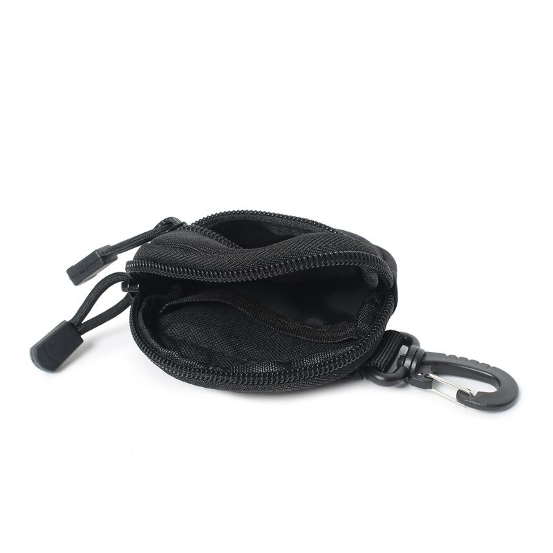 Outdoor Portable Waterproof Coin Purse Headphone Protective Bag EDC Round Small Hanging Bag Key Case_voghion.com