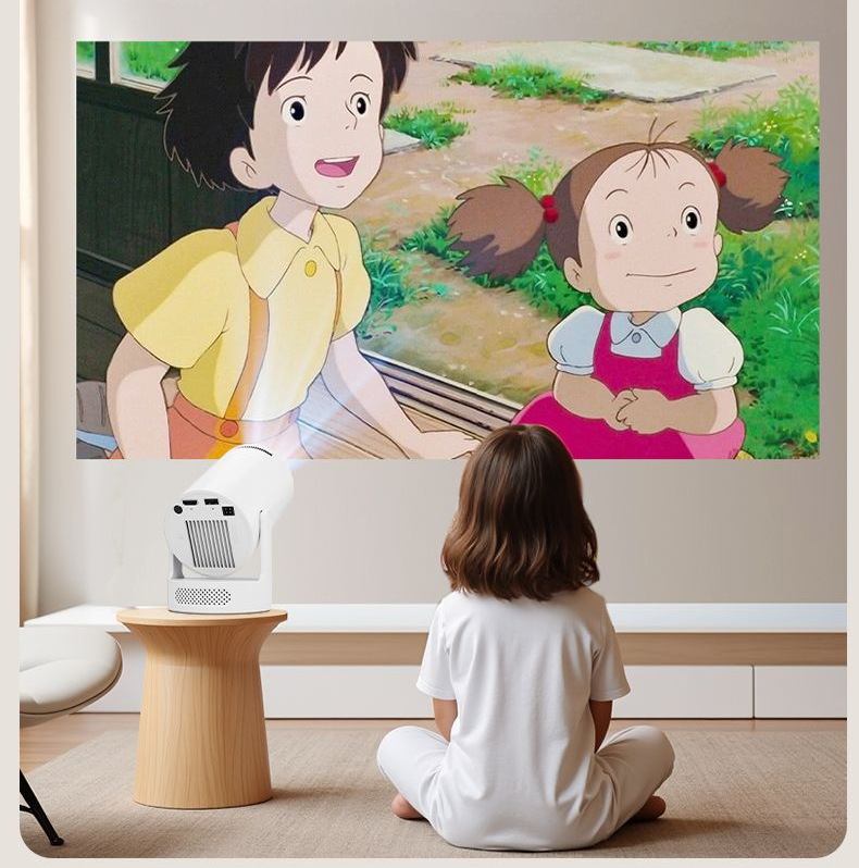 Magcubic Ultra HD Projektor Schlafzimmer Kleine Tragbare Handy Screen Casting Heimkino_voghion.com