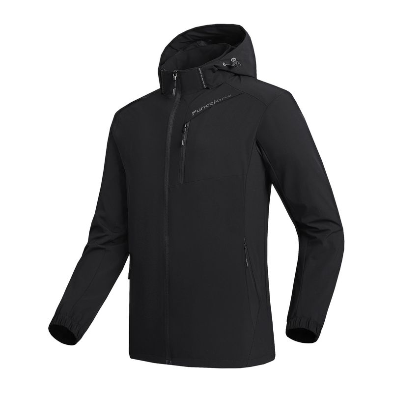 Giacca da trekking da uomo in softshell elastica e traspirante, nuova primavera e autunno 2024_voghion.com