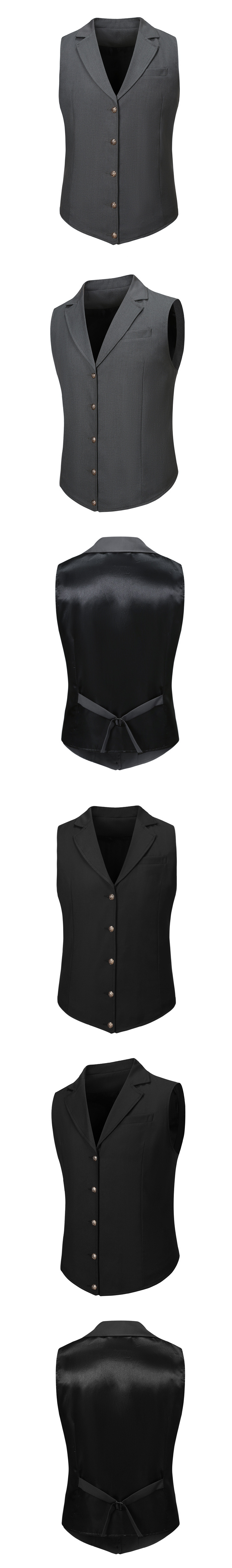 Roupas masculinas Colete masculino casual terno colete_voghion.com