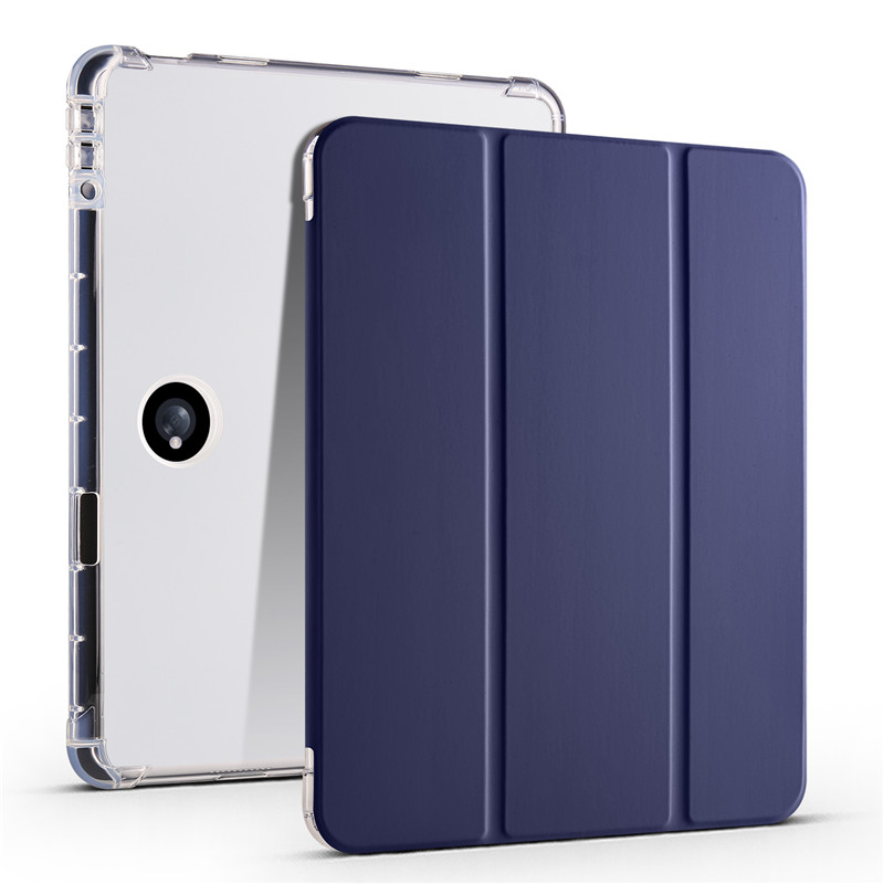 Tablet Coque For OPPO Pad 2 Case 11.61 inch PU Leather Tri Fold Caqa For One Plus Pad 11.61 Cover With Pencil Holder Shell + Pen_voghion.com