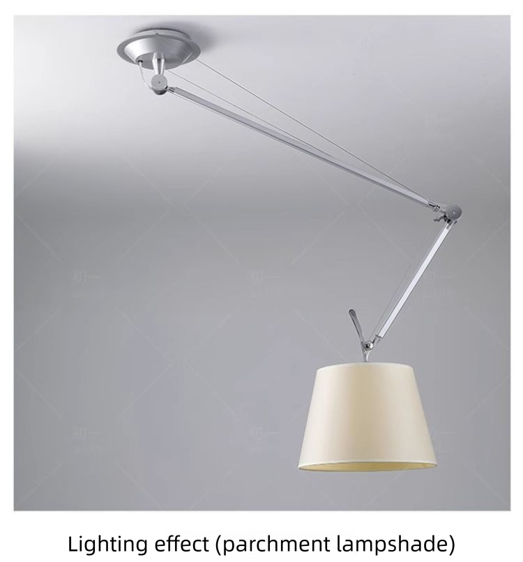 Italian Swing Arm Artemide Adjustable Pendant Light Vintage Designer For Study And Dining Room_voghion.com