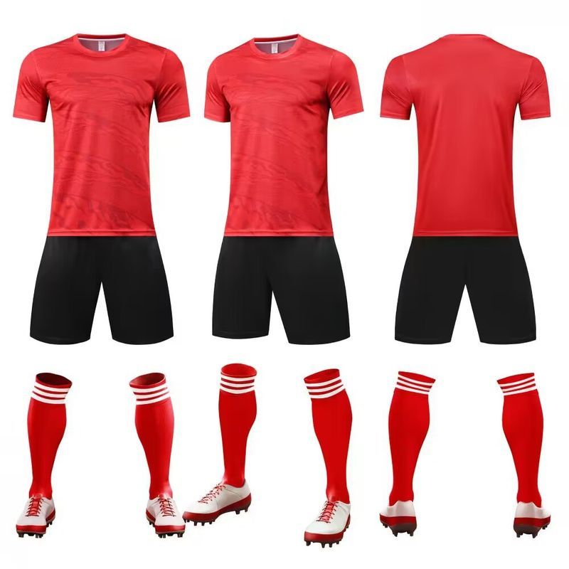 Uniforme d'équipe de compétition d'entraînement rapide, maillot à manches courtes pour étudiants, enfants et adultes, ensemble de combinaison de football, hommes et_voghion.com