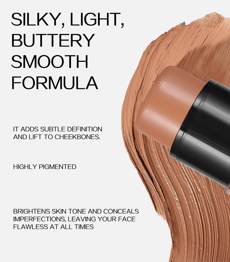 HANDAIYAN Dual-Ended Contour Stick - Highlight & Shading Concealer For Natural 3D Sculpting - Blendable & Long-Lasting_voghion.com
