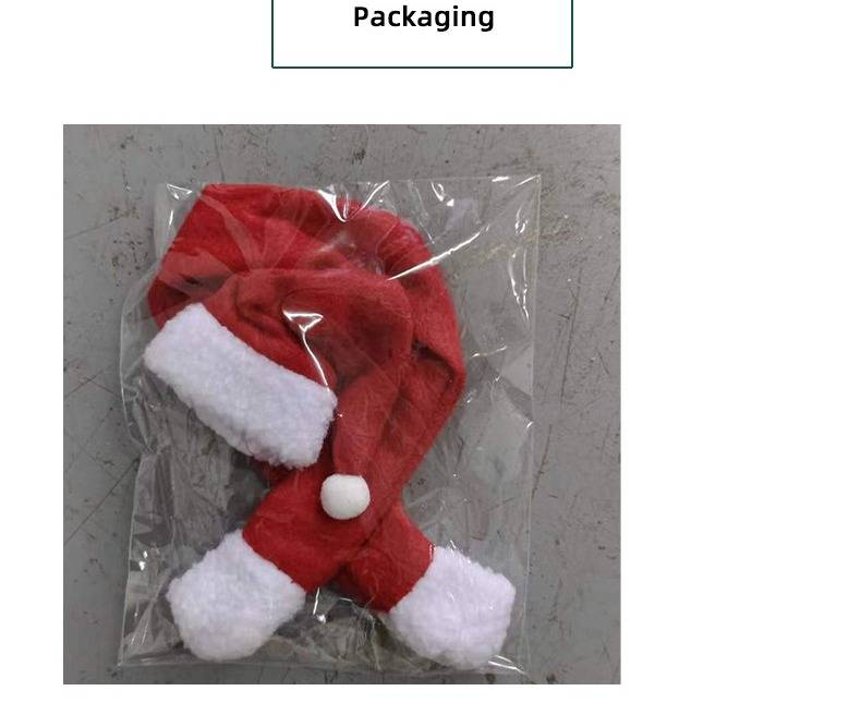 Şenlikli Noel Şişe Atkısı Kılıfı - Dokumasız Kumaş Şarap Şişesi Dekoru, Tatil Partisi Dekorasyonu, Şarap Severler İçin Benzersiz Hediye Paketi_voghion.com