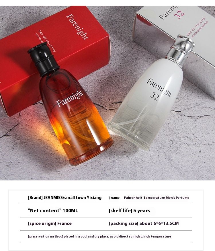 Fahrenheit Temperature Perfume Ice Point Men's Perfume Business Party Lasting Cologne Perfume Lovers Dating Perfume_voghion.com