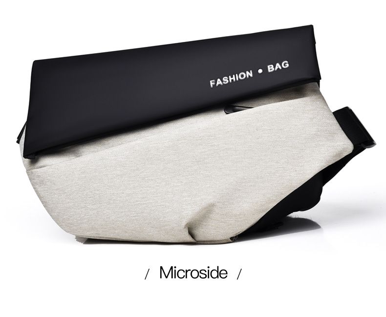 Trendy Herren Umhängetasche Wasserdichte Ipad Multifunktionale Brusttasche Trendy Diagonal Schultertasche_voghion.com