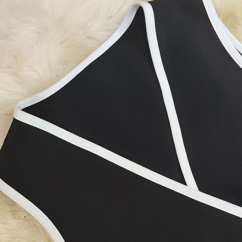 Gilet sans manches de couleur unie pour femme, nouveau tempérament_voghion.com