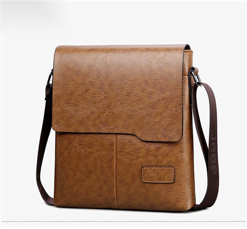 Borsa a tracolla verticale da uomo, alla moda, con tracolla singola, in pelle, stile trendy, con pochette e zaino_voghion.com