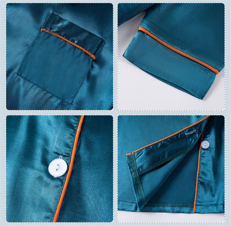 Women's Sleepwears New Pajamas Sweet Solid Color Summer Four Piece Thin Home Clothes_voghion.com